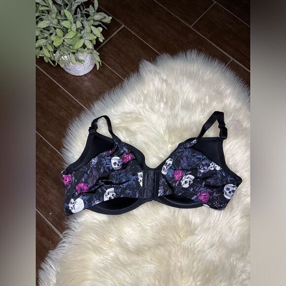 Torrid Curve 360 back smoothing lightly lined full coverage balconette bra 46 D - Picture 5 of 6